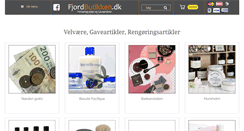 Desktop Screenshot of fjordbutikken.dk